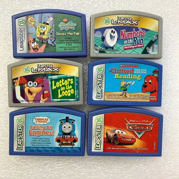 LeapFrog Leapster Learning Games - 6 Games - Picture 1 of 3